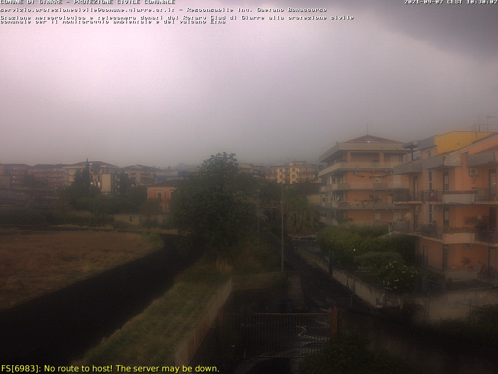 immagine della webcam nei dintorni di San Teodoro: webcam Giarre