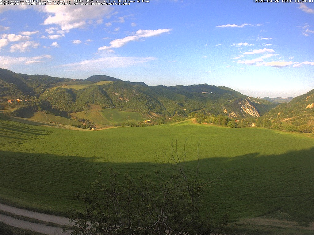 immagine della webcam nei dintorni di Savignano sul Panaro: webcam Marzabotto